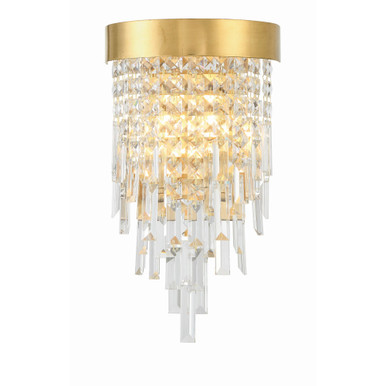 Winfield 2 Light Wall Sconce by Crystorama - WIN-212-GA-CL-MWP