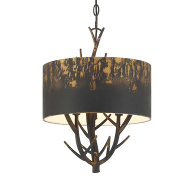 Arboreal 3 Light Pendant 17.38 Inch Tall and 13 Inch Wide by Golden - 4500-3P ABI