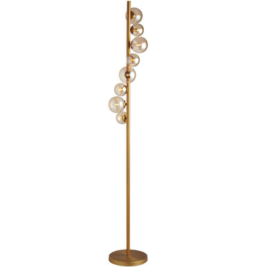 Glasgow Eight Light Floor Lamp by Dainolite - GLA-638F