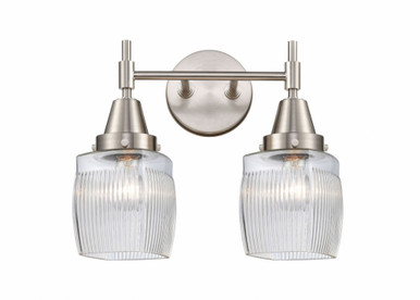 Colton 2 Light Vanity Light 14.5 Inch Wide by Innovations - 447-2W-G302