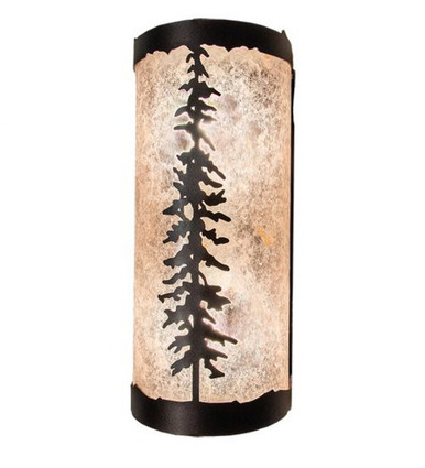 Tall Pines Two Light Wall Sconce 12 x 5 Inch by Meyda Tiffany - 231470