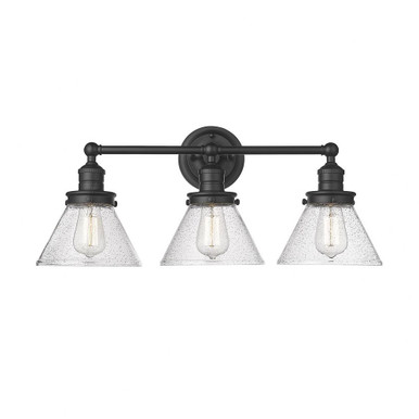 Eyden 3 Light Bath Vanity 11.25 Inch Tall and 25.88 Inch Wide by Millennium - 4143