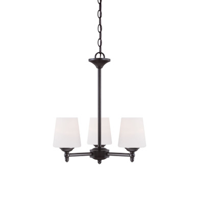 Darcy 3 Light Small Chandelier by Designers Fountain - 15006-3-3