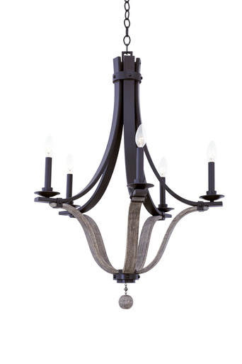 Lansing 5 Light Large Chandelier by Kalco - 502570SZ