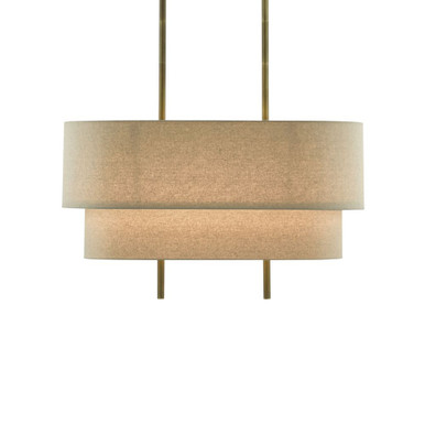 Combermere 4 Light Oversized Chandelier by Currey Company - 9000-0620