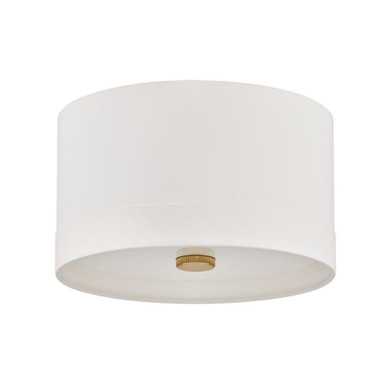 Ashland 3 Light Flush Mount 8.5 Inch Tall and 14 Inch Wide by Hudson Valley - 8914-AGB