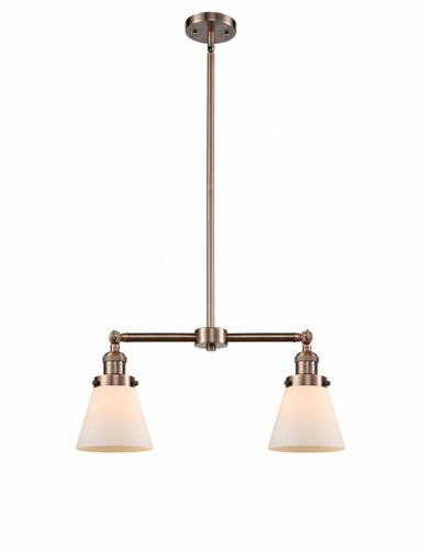 Cone 2 Light 6" Stem Adjustable Island 10 Inch and 21 Inch by Innovations - 209-AC-G61