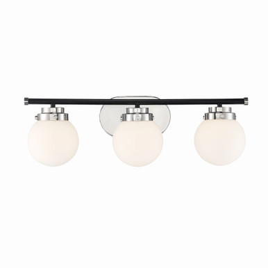 Elle 3 Light Vanity Light by Designers Fountain - d232m-3b-pn