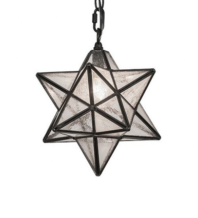 Moravian Star 1 Light Mini Pendant 15 x 9 Inches by Meyda Tiffany - 259239