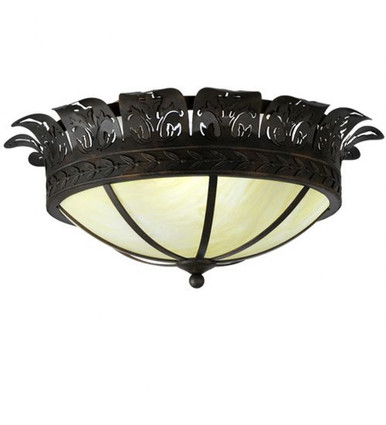 Crowne 4 Light Flush Mount 20 x 24 In by Meyda Tiffany - 246051