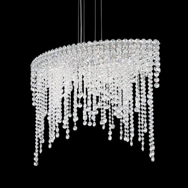Chantant 6 Light Oversized Crystal Pendant 24 Inch Tall by Schonbek - CH3612N