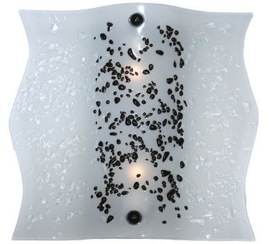 Metro Fusion Ice Age 1 Light Wall Sconce 11 x 11.5 Inches by Meyda Tiffany - 114170