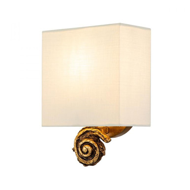 Swirl 1 Light Wall Sconce 10 Inch Tall by Lucas and McKearn - SC1161-1