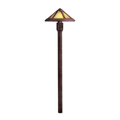 Low Voltage 1 Light Path Lamp 22.5 x 6 Inches by Kichler - 15450tzt