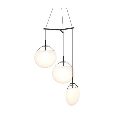 Cantina 3 LED Large Pendant 19.25 Inch Tall and 36 Inch Wide by Sonneman - 2995-LRG