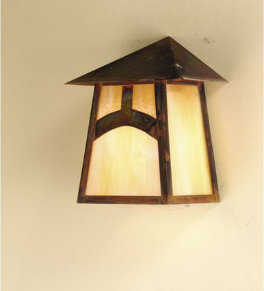 Stillwater Hill Top 1 Light Wall Sconce 10.5 x 9 Inches by Meyda Tiffany - 54500