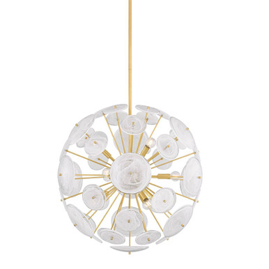 Tamara 9 Light Chandelier 28 Inch Tall and 30 Inch Wide by Mitzi - H1004809