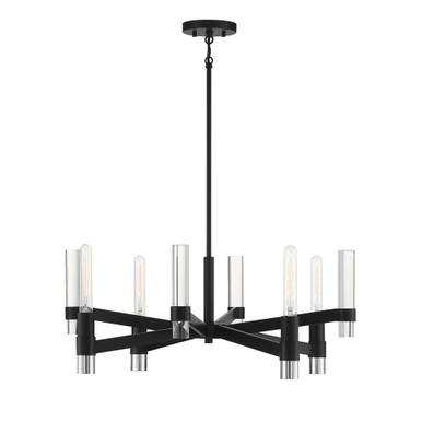 Windamere 4 Light Chandelier 12.5 Inch Tall and 28 Inch Wide by Savoy House - L1-2960-4-189