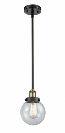Beacon 1 Light Mini Pendant 9 Inch Tall and 6 Inch Wide by Innovations - 916-1S-BAB-G204-6