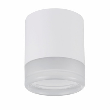 Lucia 15W 1 LED Flush Mount 6.75 Inch Tall and 5.5 Inch Wide by Dainolite - LUC-715LEDFH-MW