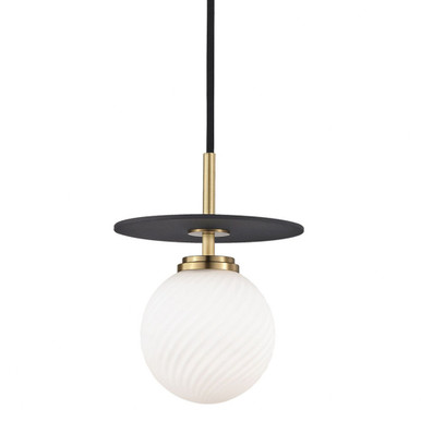 Ellis 4W 1 LED Small Pendant 9.25 Inch Tall by Mitzi - H200701S