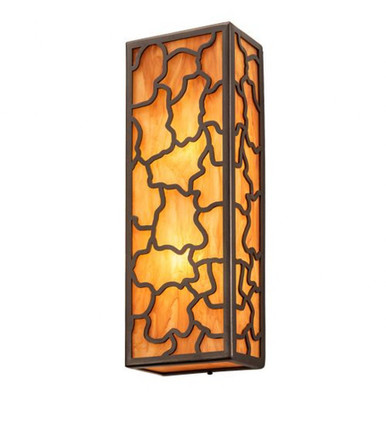 Deserto Seco 2 Light Wall Sconce 18 x 6.5 Inches by Meyda Tiffany - 204738