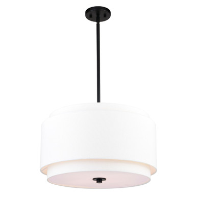 Burnaby 4 Light Large Pendant by Vaxcel - P0392