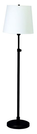 Townhouse 1 Light Adjustable Floor Lamp 46 x 13 Inches by House of Troy - TH701-BLK