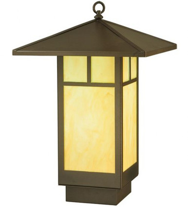 Seneca T Mission 45W LED Square Hanging Lantern Pendant by Meyda - 127912