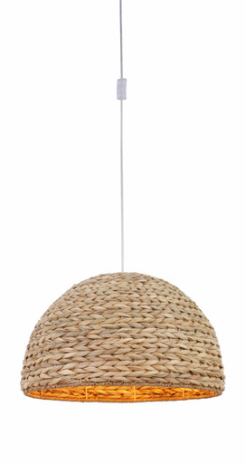 1 Light Large Swag Pendant 13.75 Inch Tall by Craftmade - SW2005-NT