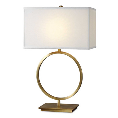Duara 1 Light Table Lamp 18.5 inches by 9.5 inches deep by Uttermost - 26559-1
