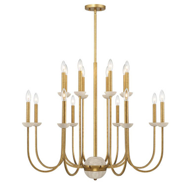 Oakhurst 16 Light Oversized Chandelier by Savoy House - 1-2296-16-262