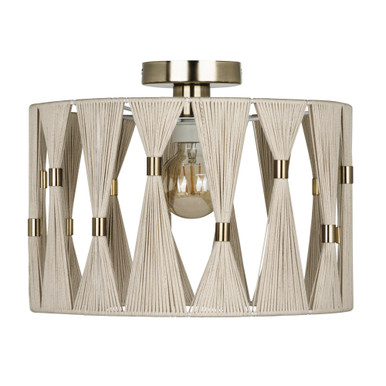Macclenny1LightFlushMount10.91InchTalland14.96InchWidebyEglo - 205822A