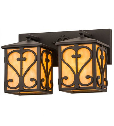 Caprice 2 Light Bath Vanity 9 x 14 Inches by Meyda Tiffany - 177782