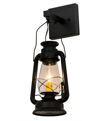 Miners Lantern 1 Light Wall Sconce 20 x 7 Inch by Meyda Tiffany - 169312