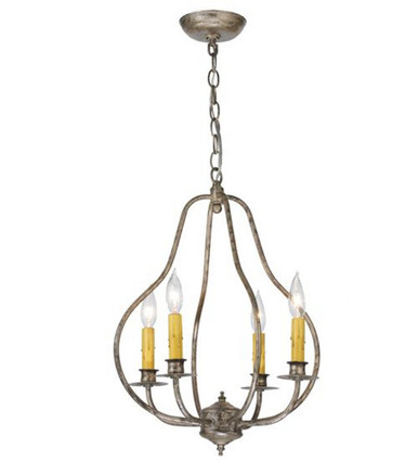 Epare 4 Light Pendant 29 Inches Tall and 15 Inches Wide by Meyda Tiffany - 115225