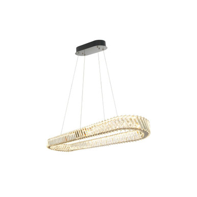 Alya 53W 1 LED Pendant 3.95 Inch Tall and 46.85 Inch Wide by Artcraft - AC5133PN