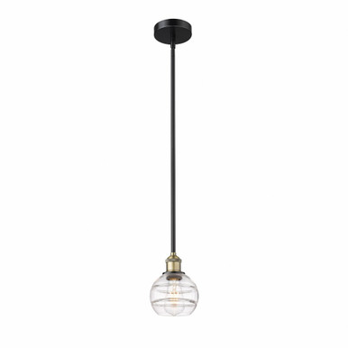 Rochester 1 Light Mini Stem Hung Pendant 7.38 Inch Tall by Innovations - 616-1S-G556-6