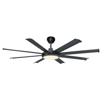 Antares SkyFan 60in 8 Blade Ceiling Fan and Light Kit with SkyPlug by SkyX - 2149-MB