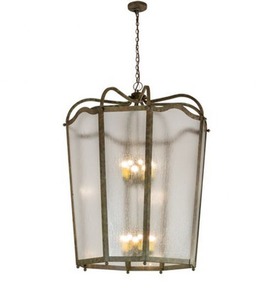Citadel 16 Light Pendant 63 Inches Tall and 46 Inches Wide by Meyda Tiffany - 134704