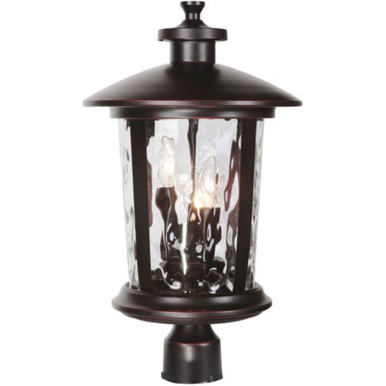Summerhays Three Light Outdoor Large Post Mount by Craftmade - Z7125-OBG