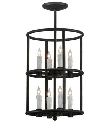 Cilindro Air 8 Light Pendant 32 x 16 Inches by Meyda Tiffany - 132598