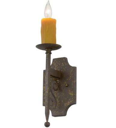 Toscano 1 Light Wall Sconce 14.5 x 5 Inch by Meyda Tiffany - 115311