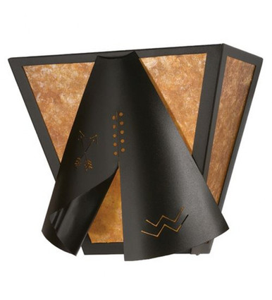 Teepee 2 Light Wall Sconce 11.5 x 13 Inches by Meyda Tiffany - 23942