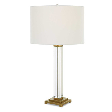 Crystal Column 1 Light Table Lamp 28 x 15 Inches by Uttermost - 30237