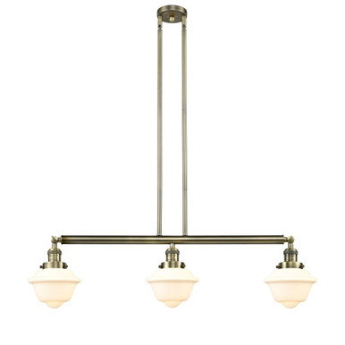 Oxford 3 Light Stem Adjustable Island 10 and 40 Inch Wide by Innovations - 213-G53