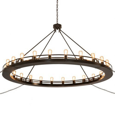 Barbury 24 Light Chandelier 45 x 72 Inches Wide by Meyda Tiffany - 211565