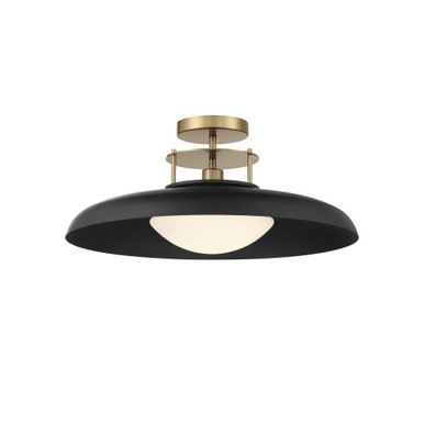 Gavin 1 Light 20 Inch Wide Semi Flush Mount by Savoy House - 6-1685-1