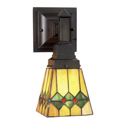 Martini Mission 1 Light Wall Sconce by Meyda Tiffany - 48189