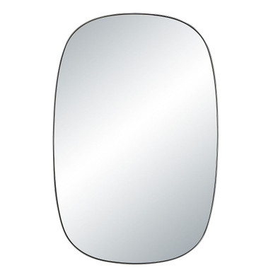 Talco Oval Wall Mirror 36 Inch Tall and 24 Inch Wide by Renwil Inc - MT2733